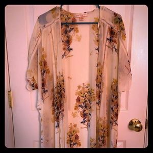 Floral kimono